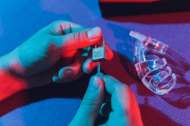 Dildo vibrator magic wand massager sex toy humming bird attachment used for sexy adult games for male penis orgasm.