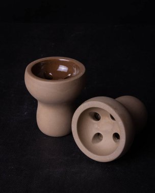 Nargile 'nin bir parçası, modern tasarım, arka planda.