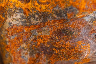 Eski metal demir paslı arka plan ve doku.