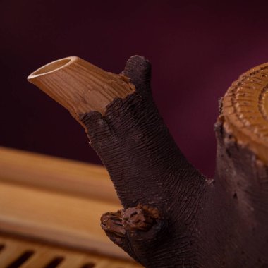 Çay fincanı doğu çaydanlığının stok görüntüsü.