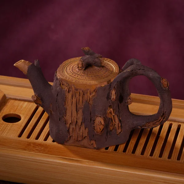Archivbild der Teetasse orientalische Teekanne. — Stockfoto