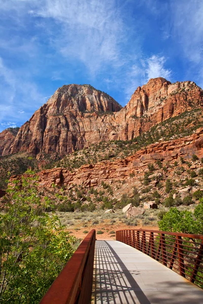 Parque Nacional de Zion Utah, Usa — Fotografia de Stock