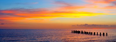 Florida günbatımı panorama