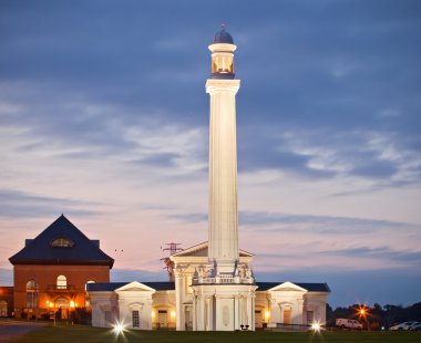 Louisville kentucky ABD, dünyanın en eski süs su kulesi