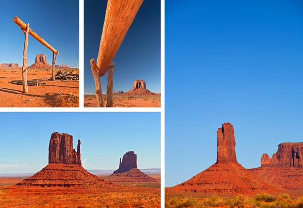 Utah landscapes collage — Stock Photo, Image