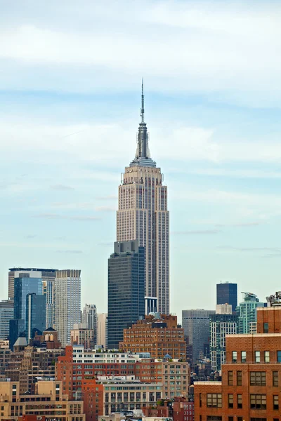 Manhattan new york gebäude — Stockfoto