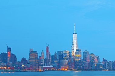 Gün batımında New York