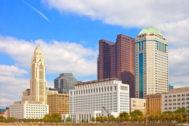Şehir merkezinde Columbus Ohio