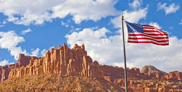 Red Rocks of Capitol Reef National Park em Utah — Fotografia de Stock