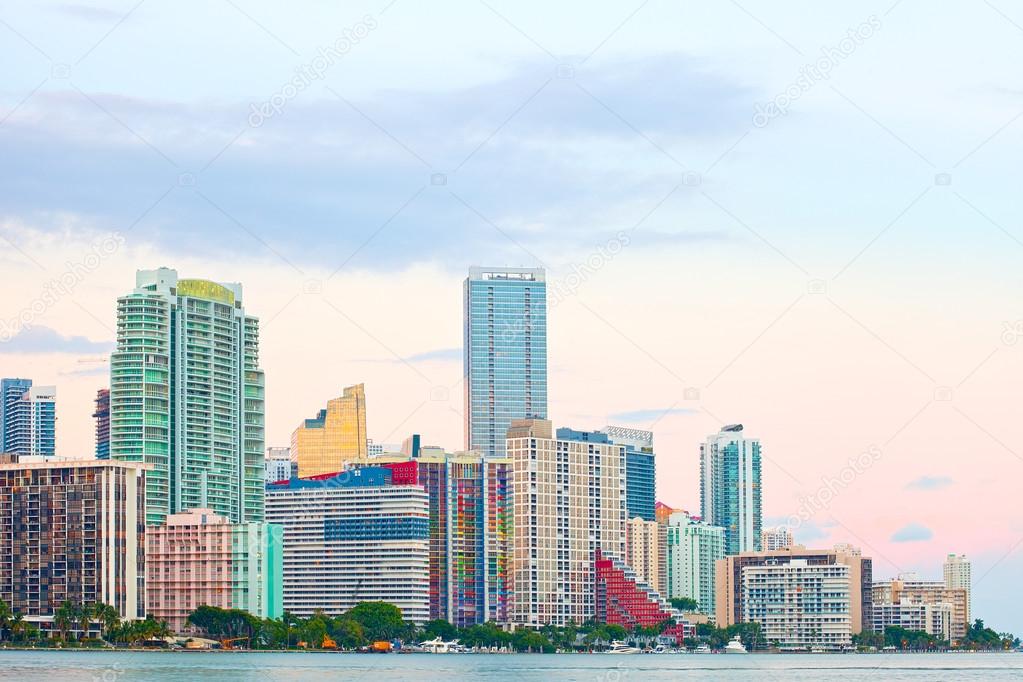 Panorama of Miami Florida