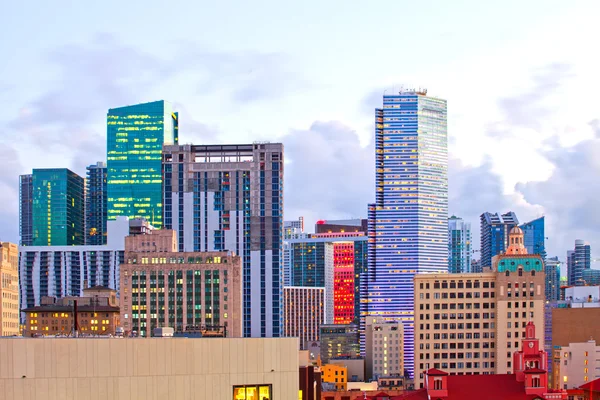 SUnset over Miami Florida — Stock Photo, Image