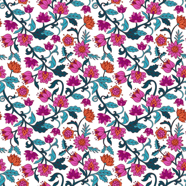 Fond floral vectoriel sans couture — Image vectorielle