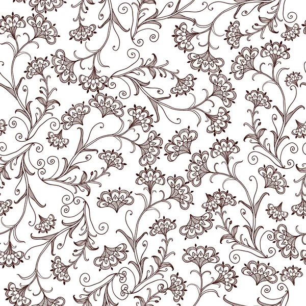 Vector floral pattern — Stock Vector