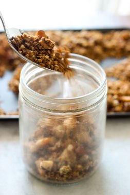 Brezilya fındık granola