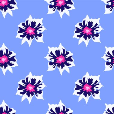 çiçekler şirin tekrar desen arkaplanı