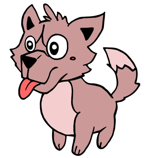Mascota Lindo Lindo Perro — Archivo Imágenes Vectoriales
