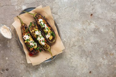 Vejetaryen Izgara Patlıcan Tarifi