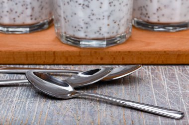 Chia tohumlu diyet Smoothie.