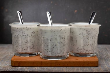 Chia tohumlu diyet Smoothie.