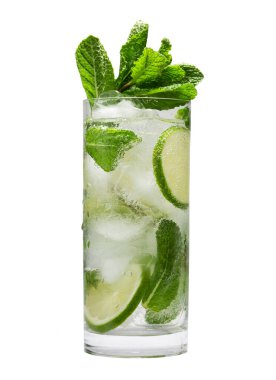 Mojito yaz ferahlatıcı buzlu ve naneli kokteyl