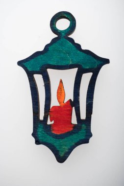 Cadılar bayramı için çocuk el sanatları yakın çekim. Helloyin Sembolleri - Jack Fener, Balkabağı, Örümcek