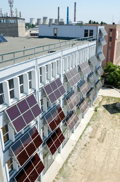 Zonnepanelen Rechtenvrije Stockafbeeldingen