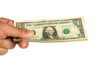 birçok dolar. para