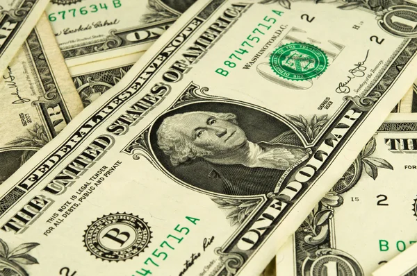 birçok dolar. para
