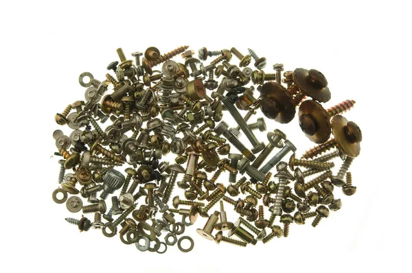 Screws and bolts — Stock Photo, Image