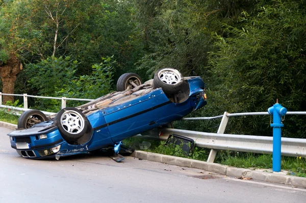 Wypadek samochodowy — Zdjęcie stockowe