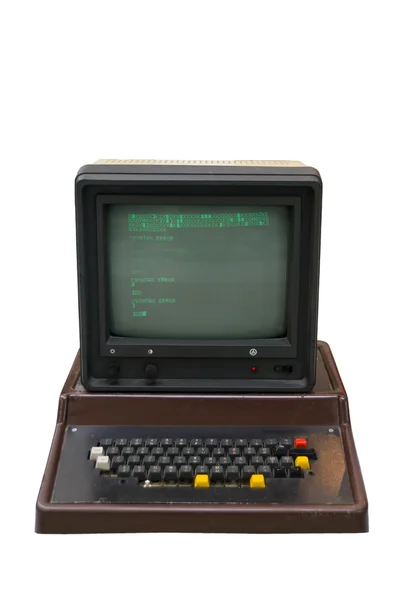 Vintage vecchio computer — Foto Stock