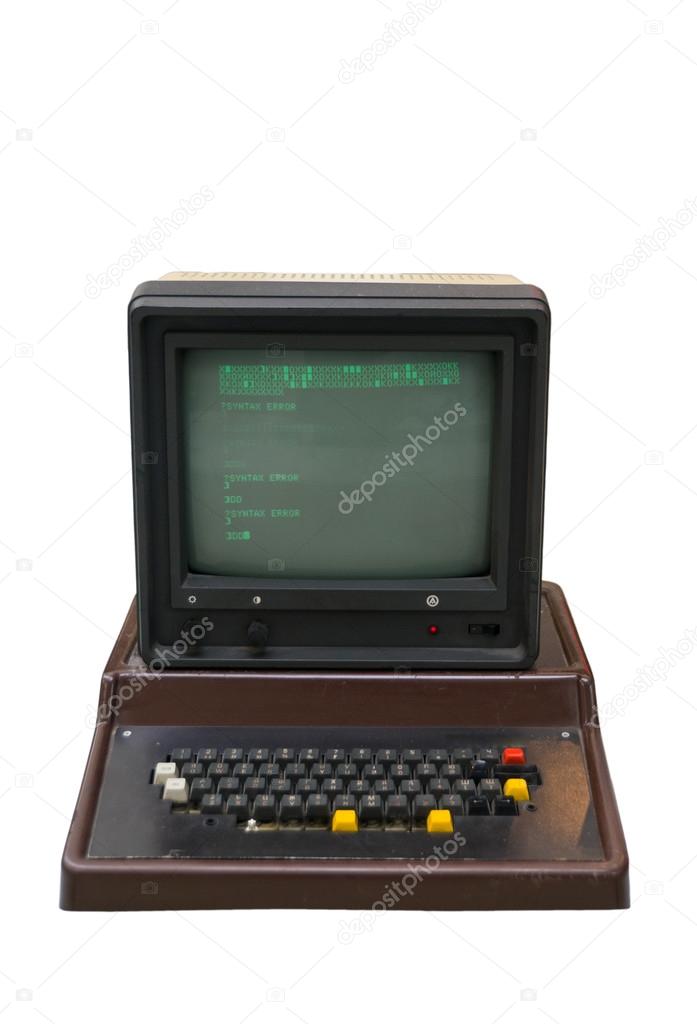 Vintage old computer