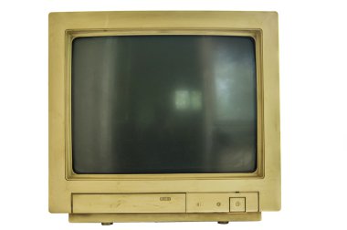 eski bilgisayar crt monitör