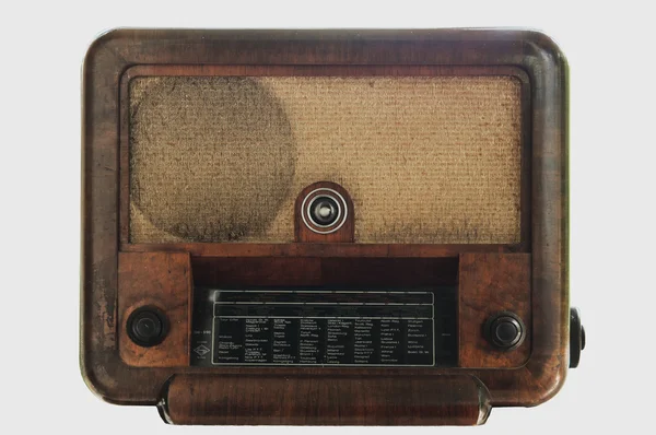 Vintage gammaldags radio — Stockfoto