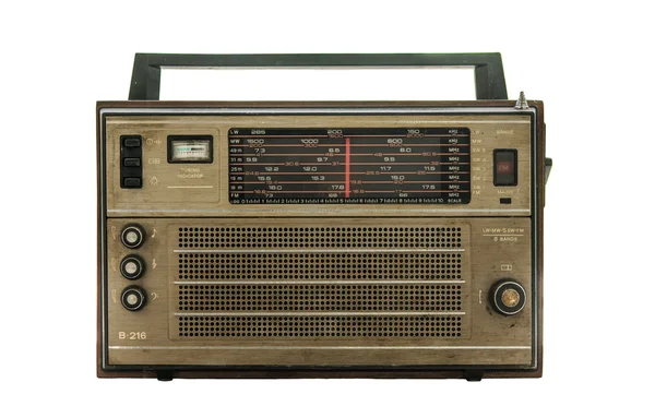 Starodawny staromodny radia — Zdjęcie stockowe