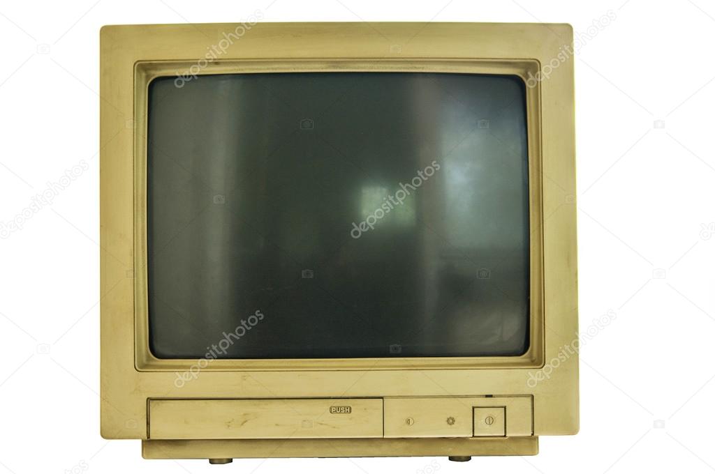 old computer crt monitor