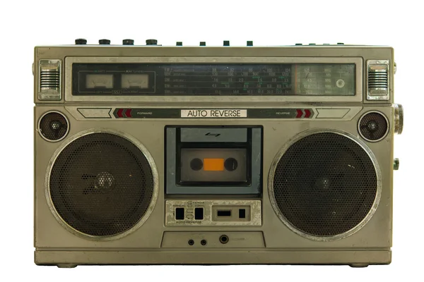 Stary radiomagnetofon — Zdjęcie stockowe