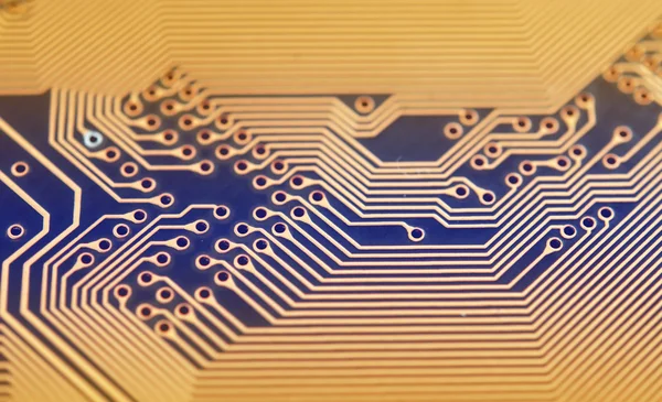 Circuit board digital highways — Stock Photo, Image