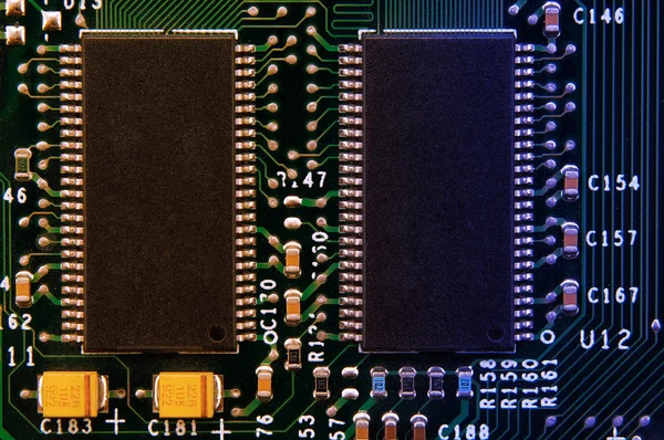 Tablero de circuito informático —  Fotos de Stock