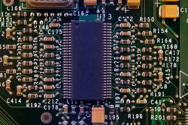 Scheda di circuito del computer — Foto Stock