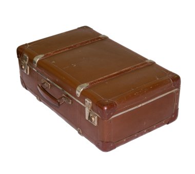 Vintage kahverengi çanta