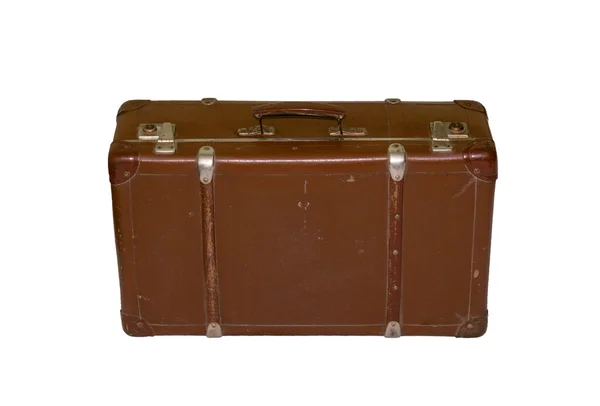 Vintage brauner Koffer — Stockfoto