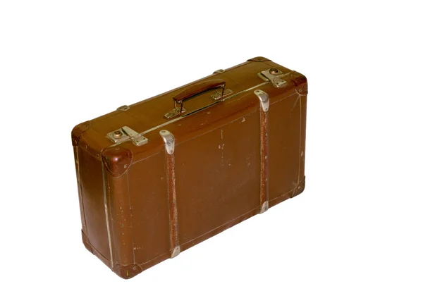 Valise vintage marron — Photo