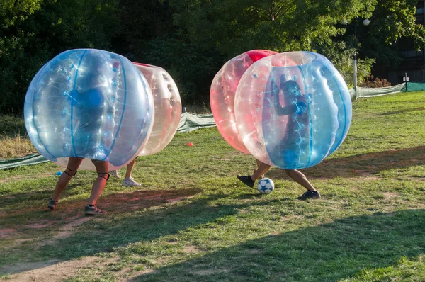 Blasenfußball — Stockfoto