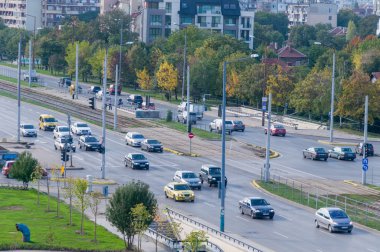 Kentsel şehir trafik