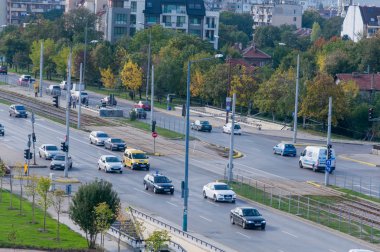 Kentsel şehir trafik