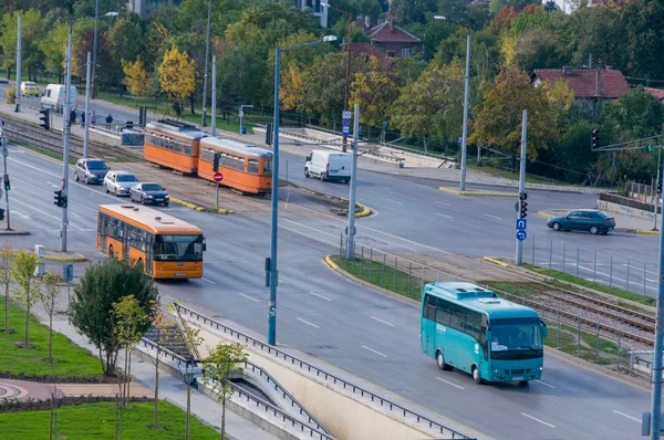 City traffic urban — Stock Photo, Image