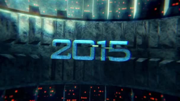 Cyber Year 2015 — Stock Video