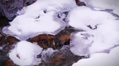 Eriyen kar bahar başlangıç