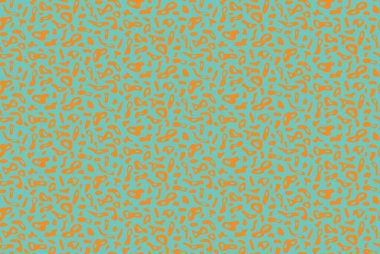 Açık yeşil arkaplanda farklı ince detaylara sahip soyut, pürüzsüz desen